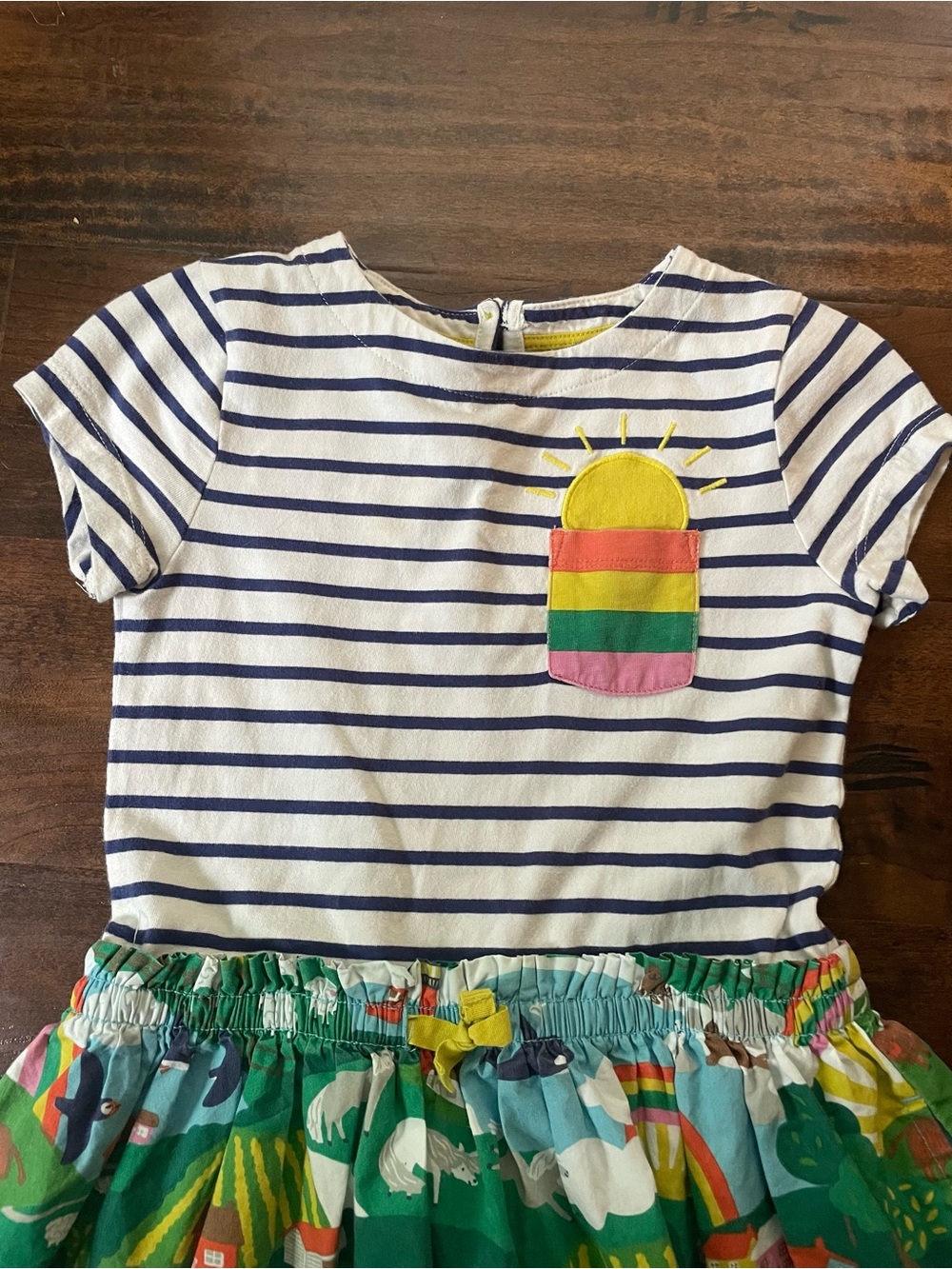 Mini Boden girls dress - Picture 3 of 4
